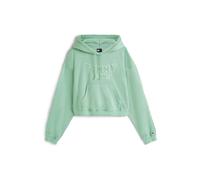Tommy Jeans Sweat-shirt 'VARSITY' menthe / blanc, Taille XS