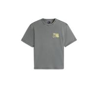 Tommy Jeans T-Shirt '90S' bleu clair / jaune / gris basalte, Taille S