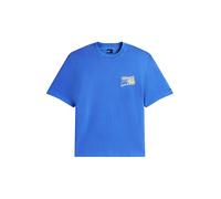 Tommy Jeans T-Shirt '90S' bleu roi / jaune / blanc, Taille XS