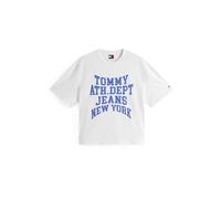 Tommy Jeans T-Shirt '90S VARSITY' écru / bleu, Taille XXL