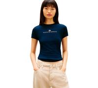 Tommy Jeans T-shirt à Manches Courtes Ess Logo 1 Slim Fit