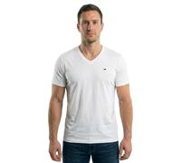 Tommy Hilfiger T-shirt TJM Original Jersey homme à col en V blanc Taille S