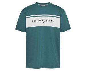 Tommy Jeans T-shirt à Manches Courtes Reg Linear Cut & Sew