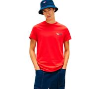Tommy Hilfiger Tjm Slim Sign Chest Rapid Red Taille: M | T-Shirts Outlet | Homme | Rouge