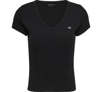 Tommy Jeans T-shirt à Manches Courtes Slim Essential Rib