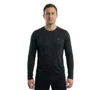 Tommy Jeans T-shirt homme TJM Original manches longues coupe slim noir XL