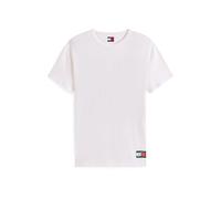 Tommy Jeans T-Shirt 'ATHL DEPT' écru / bleu marine / vert clair / rouge, Taille M