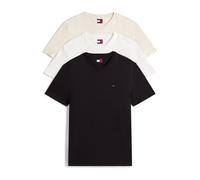 Tommy Jeans Homme TJM Xslim 3 Pack Tee Dm0dm21579 T-Shirt S/S, Multi (Ecru/Desert Sand Dune/Black), XL EU