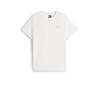 Tommy Jeans Linear Chest Slim Fit Short Sleeve T-shirt Beige S Homme
