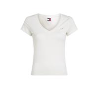 Tommy Jeans T-shirt manches courtes DW0DW20458 Blanc Taille M Femme