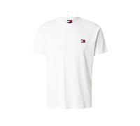 T-shirt Tommy Jeans Regular Badge manches courtes blanc - S