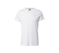 Tommy Jeans Original Short Sleeve V Neck T-shirt Blanc 2XL Homme