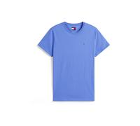 Tommy Jeans T-Shirt Manches Courtes Homme Original Slim Fit, Bleu (Soft Sapphire), XL