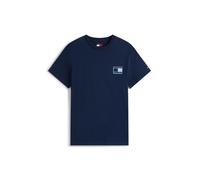 Tommy Jeans T-Shirt bleu marine / azur / bleu clair / blanc, Taille S