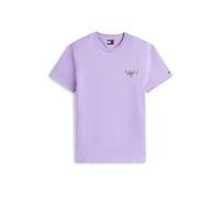 Tommy Jeans T-Shirt bleu marine / lavande / blanc, Taille XL