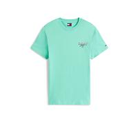 Tommy Jeans T-Shirt bleu marine / menthe / blanc, Taille S