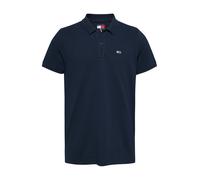 Tommy Jeans TJM Slim Placket Polo EXT S/S Polo Homme, Blue (Dark Night Navy), XL