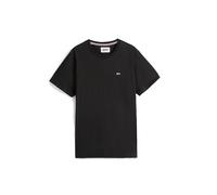 T-shirt Tommy Jeans Classic Neck manches courtes noir. - XL