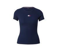 Tommy Jeans T-shirt bleu marine / rouge sang / blanc, Taille XS