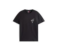 Tommy Jeans T-Shirt 'City' noir / blanc, Taille L