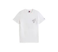Tommy Jeans T-Shirt 'City' noir / blanc, Taille XS