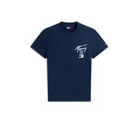 Tommy Jeans Tee Shirt reg City Sign SS c1g Dark Night Navy XXL