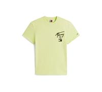 Tommy Jeans T-Shirt 'CITY' vert clair / noir, Taille M