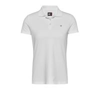 Tommy Jeans Essential Short Sleeve Polo Blanc L Femme
