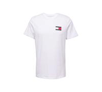 Tommy Jeans T-Shirt 'ESSENTIAL' bleu marine / rouge sang / blanc, Taille XL