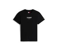 Tommy Jeans T-shirt 'ESSENTIAL' noir / blanc, Taille L