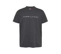 Tommy Jeans T-Shirt graphite / blanc, Taille L