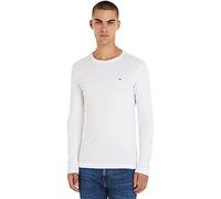 Tommy Jeans T-Shirt Homme Manches Longues TJM Original, Blanc (Classic White), M