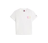 Tommy Jeans T-shirt jaune / rose / blanc, Taille XXS