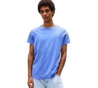 Tommy Jeans T-Shirt Manches Courtes Homme Original Slim Fit, Bleu (Soft Sapphire), XS