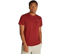 Tommy Jeans T-Shirt Manches Courtes Homme Slim Col Ras-du-Cou, Rouge (Regatta Red), XXL