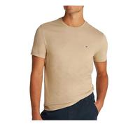TOMMY JEANS TJM Xslim Jaspe Tee Ext Dm0Dm20363 T-Shirt S/S, Beige (Coastal Taupe HTR), S Men's