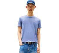 TOMMY JEANS T-Shirt Manches Courtes Homme Tee Col Ras-du-Cou, Bleu (Blue Moment HTR), XS