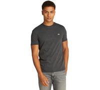 TOMMY JEANS T-Shirt Manches Courtes Homme Tee Col Ras-du-Cou, Gris (Black HTR), XXL
