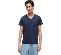 Tommy Jeans Original Short Sleeve V Neck T-shirt Bleu S Homme