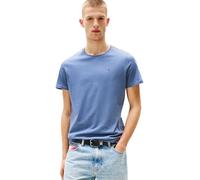 Tommy Jeans T-Shirt Manches Courtes Homme TJM Original Slim Fit, Bleu (Blue Moment), XS