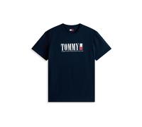 Tommy Jeans T-Shirt marine / rouge / blanc, Taille S