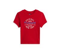Tommy Jeans T-shirt 'New York' bleu / rouge / blanc cassé, Taille XXS