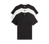 Tommy Jeans T-Shirt noir / blanc, Taille L