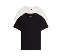 Tommy Jeans Homme TJM Xslim 2pack Jersey Tee Ext Dm0dm20687, Multi (Black/Ecru), S