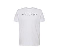 Tommy Jeans T-Shirt noir / blanc, Taille XXL