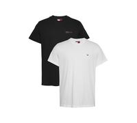 Tommy Jeans T-Shirt noir / blanc, Taille XXXL