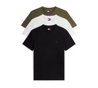 Tommy Jeans T-Shirt olive / noir / blanc, Taille XL