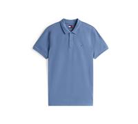 Tommy Jeans TJM Slim Placket Polo EXT S/S Polo Homme, Grey (Blue Moment), XL