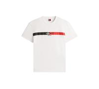 Tommy Jeans T-Shirt rouge / noir / blanc, Taille XXL