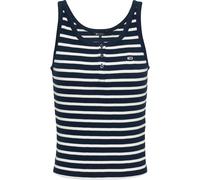 Tommy Jeans T-shirt Sans Manches Button